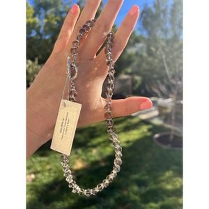 New 795. Stephen Dweck Garden Of Stephen Sterling Silver, Topaz Necklace